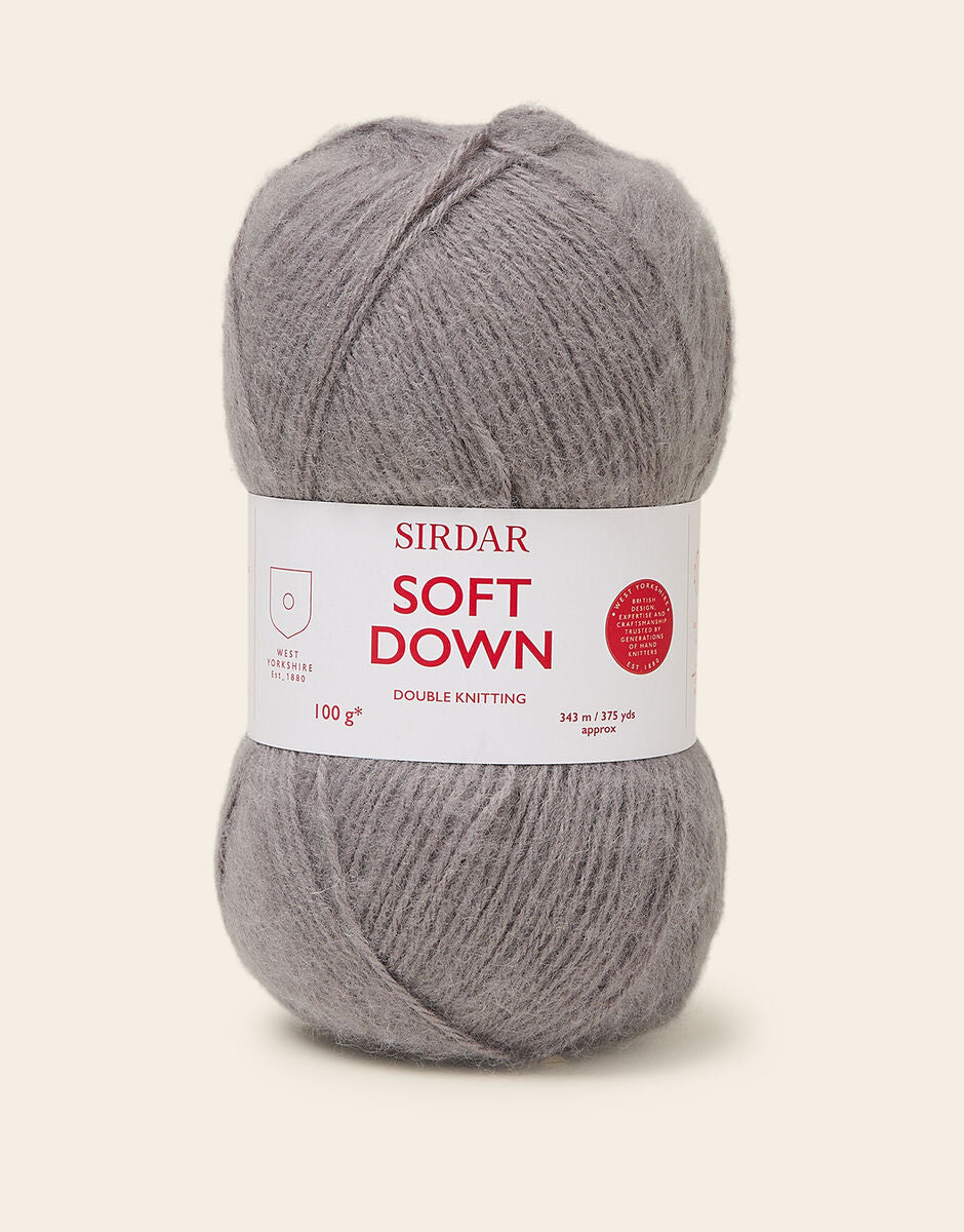 Sirdar Soft down - Brushed Silver - Brushed Silver