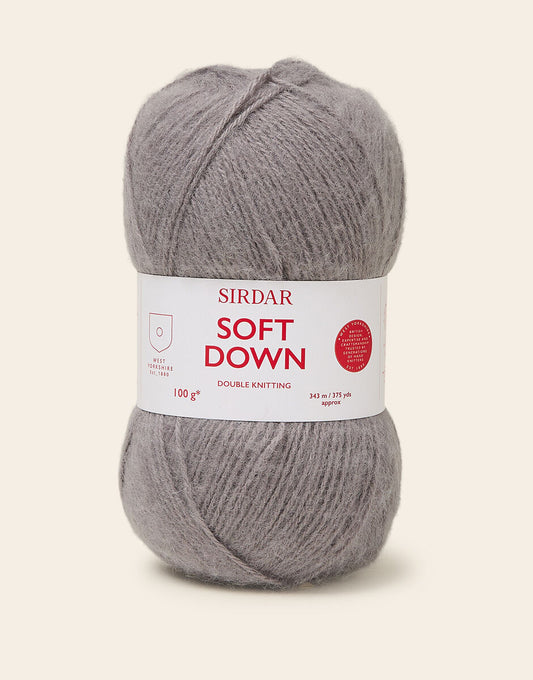 Sirdar Soft down - Brushed Silver - Brushed Silver
