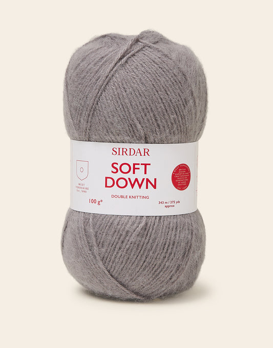 Sirdar Soft down - Brushed Silver