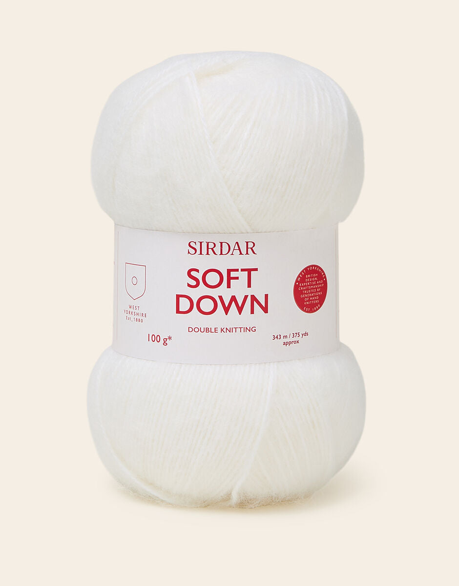 Sirdar Soft down - Cloud White - Cloud White