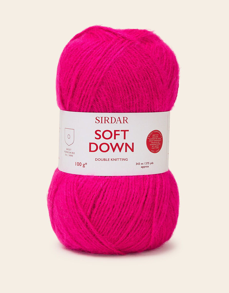 Sirdar Soft down - Fluffy Fuschia - Fluffy Fuschia