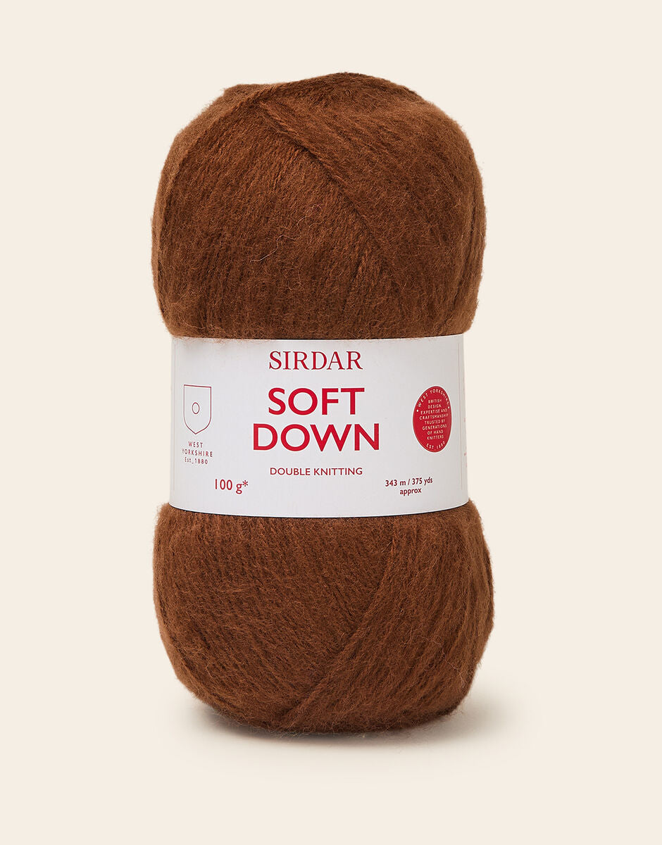 Sirdar Soft Down - Plush Brown - Plush Brown