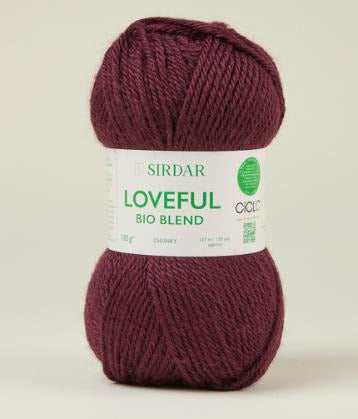 Sirdar Loveful Bio Blend Chunky - Enriched Red
