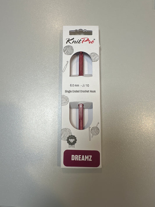 KnitPro Dreamz single ended crochet hook