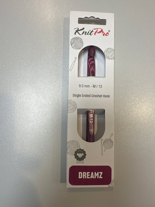 KnitPro Dreamz single ended crochet hook