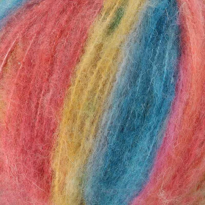 King Cole yarn in tan - close up detail