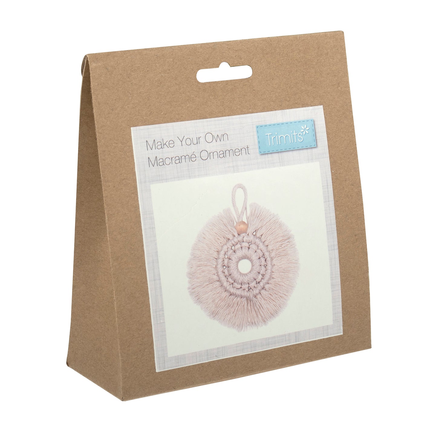 Trimits Macrame Kit Decoration Wreath Natural