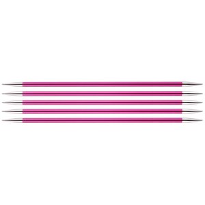 KnitPro Knitting Pins Double-Ended Set of 5 Zing 15cm x 5.00mm