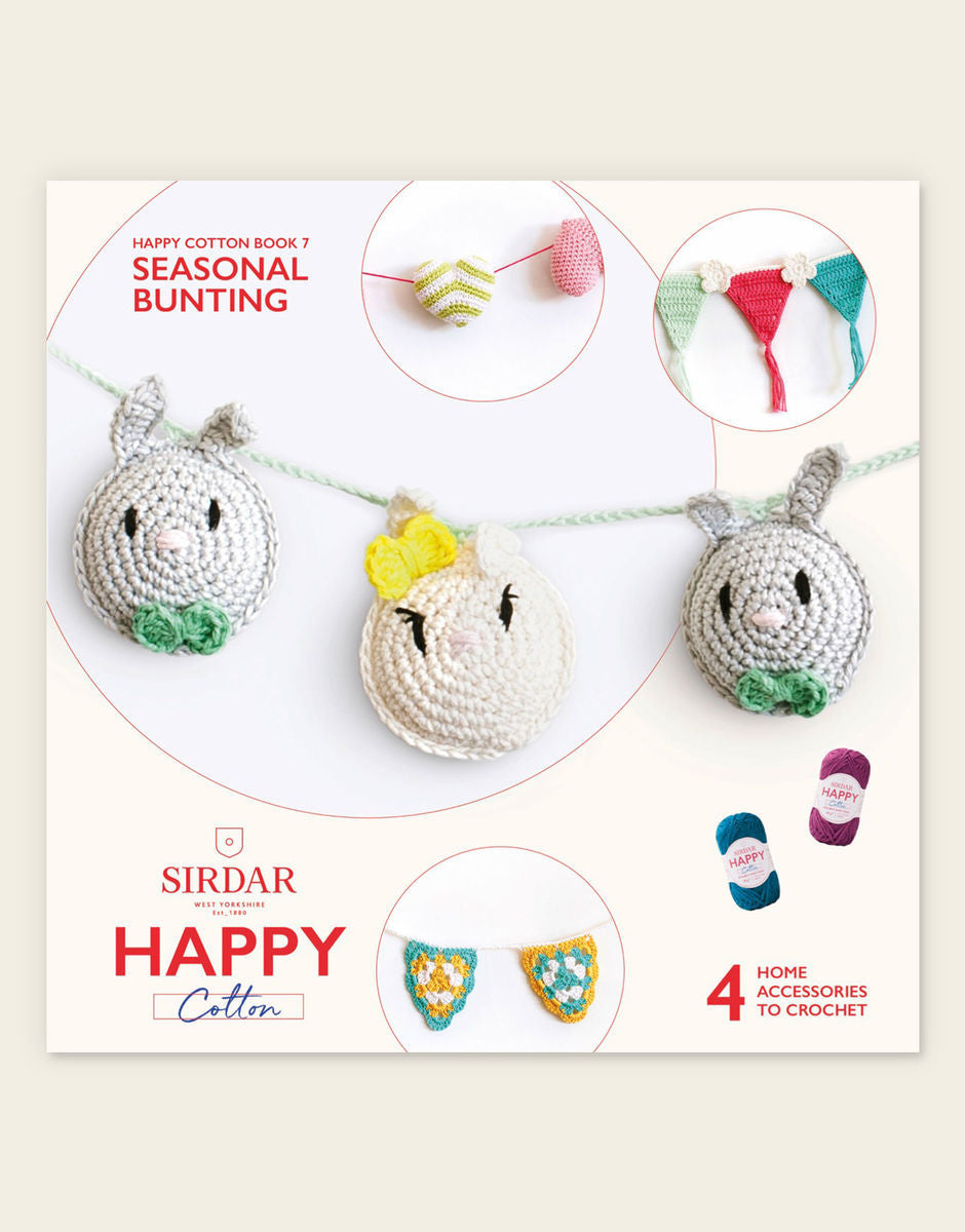 Sirdar Happy Cotton Seasonal Bunting 1