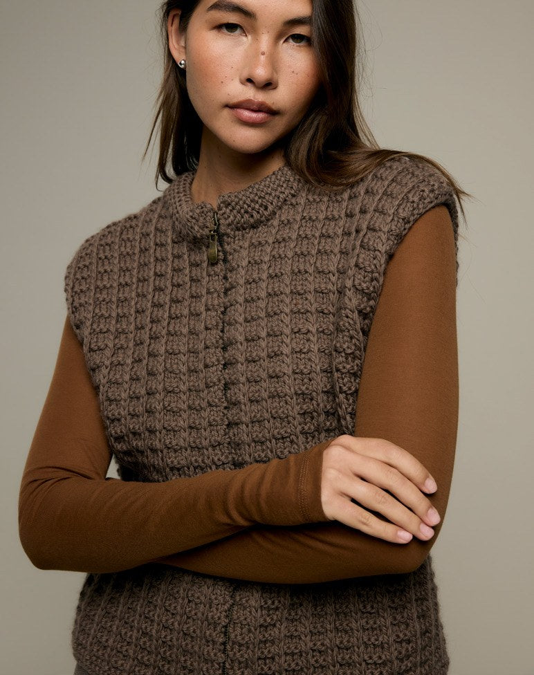 Mode at Rowan Pattern 121 - Arlo Gilet