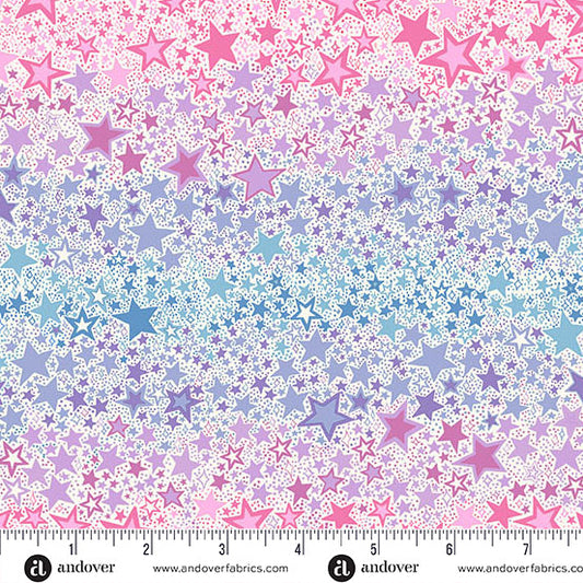 Makower UK Dance Class - Ombre Star Cream