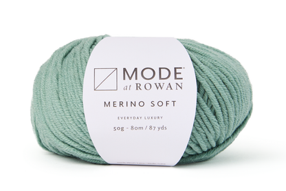 Rowan yarn in sage, merino blend
