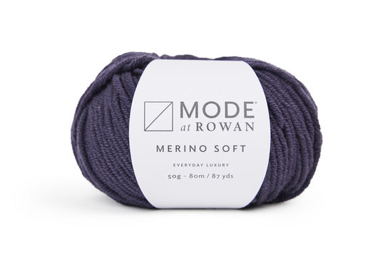 Mode at Rowan Merino Soft - Plum