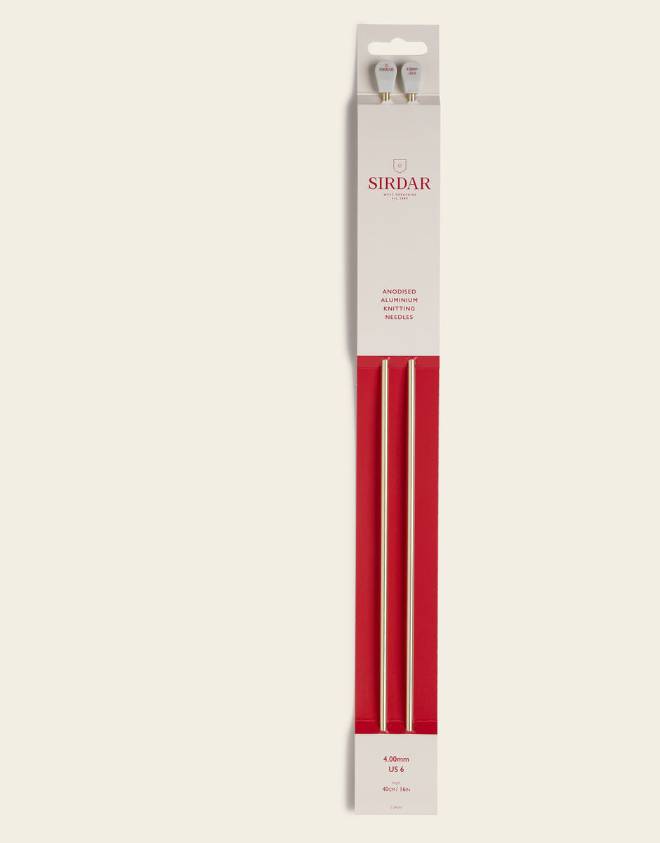 Sirdar Rose Gold 4mm 40cm Knitting Needles