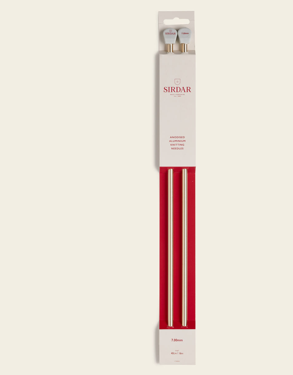Sirdar Rose Gold 7mm 40cm Knitting Needles
