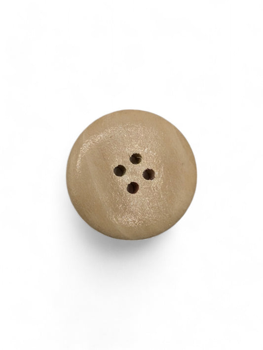 Craft button for sewing - close up detail
