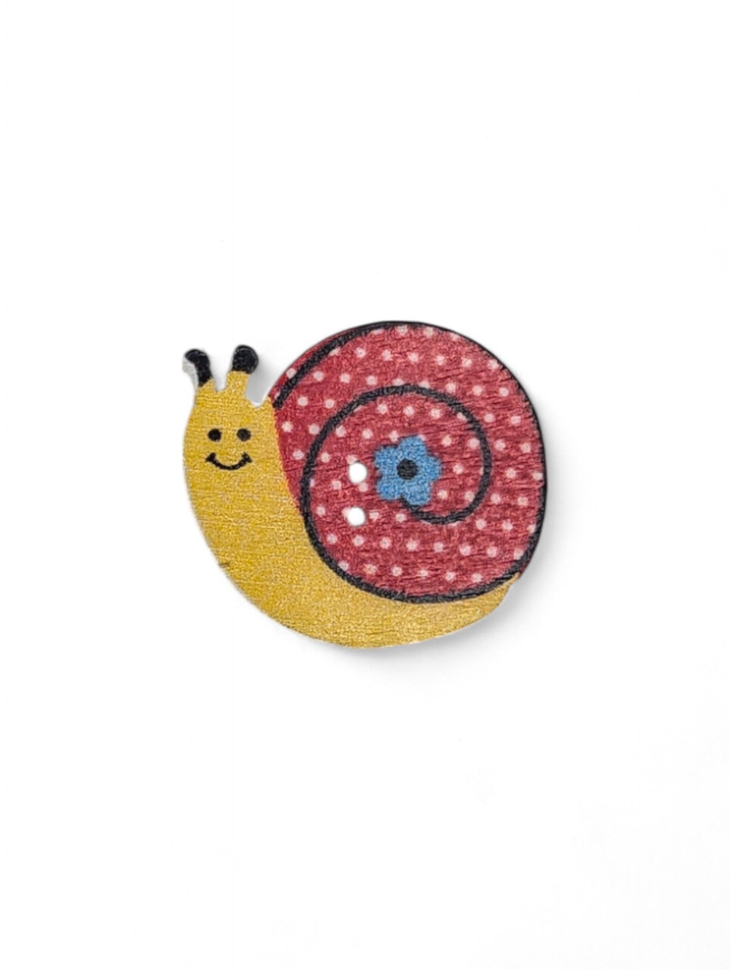 Craft button for sewing - close up detail