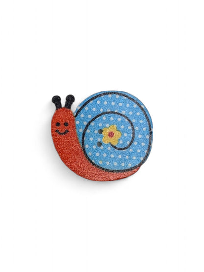 Craft button for sewing - label view