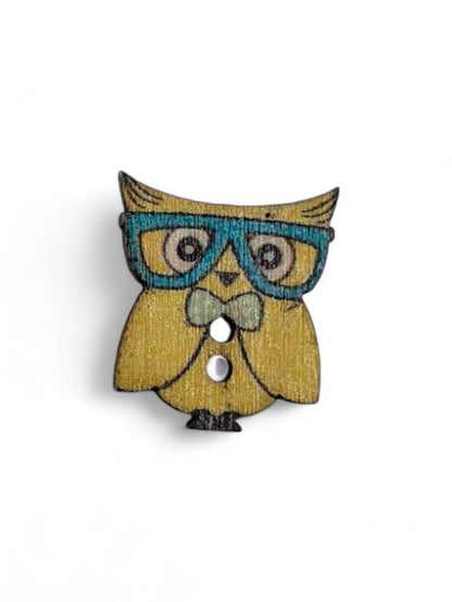 Craft button for sewing - close up detail