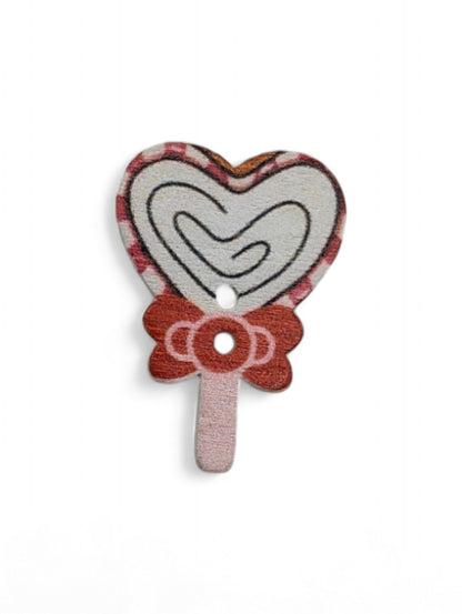 Craft button for sewing - close up detail