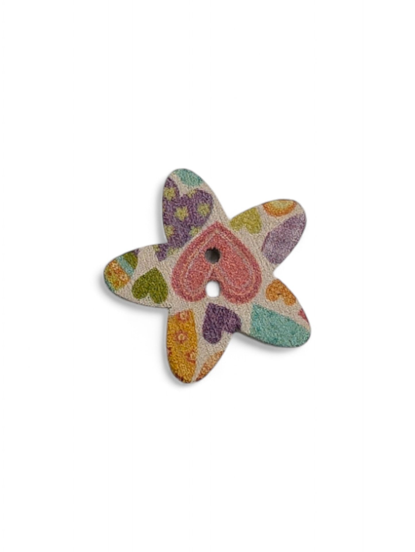 Craft button for sewing - alternative angle