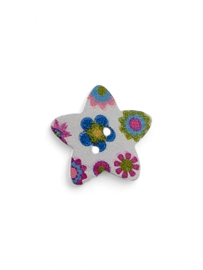 Craft button for sewing - close up detail