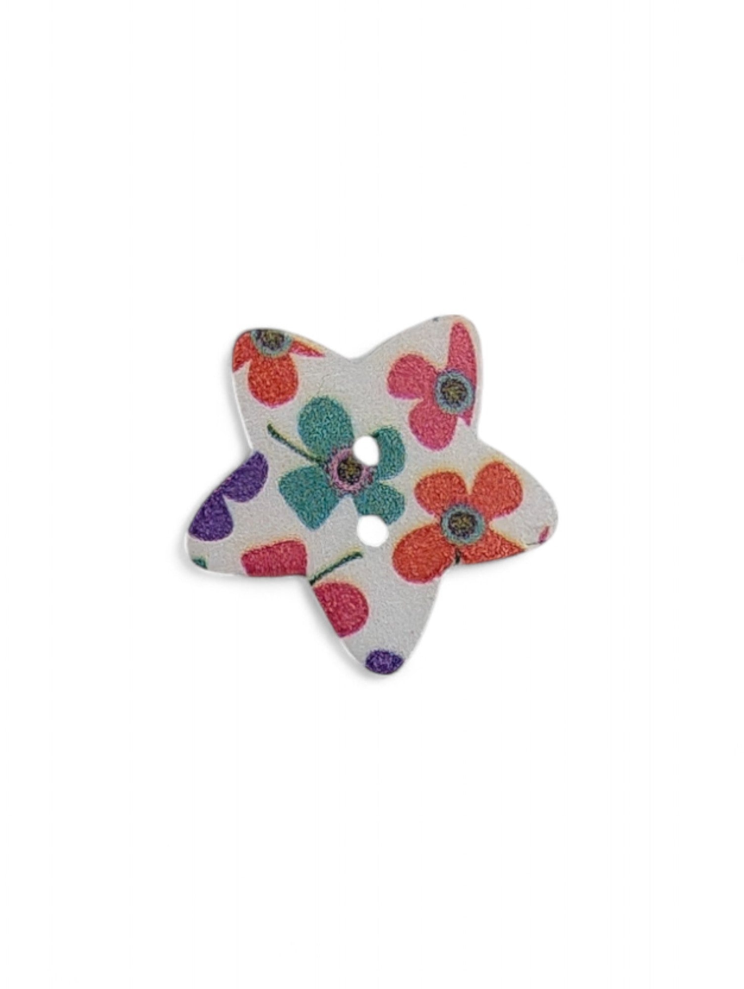 Craft button for sewing - texture detail