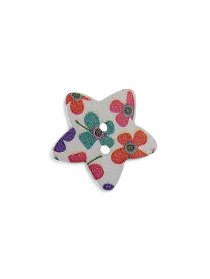 Craft button for sewing - texture detail