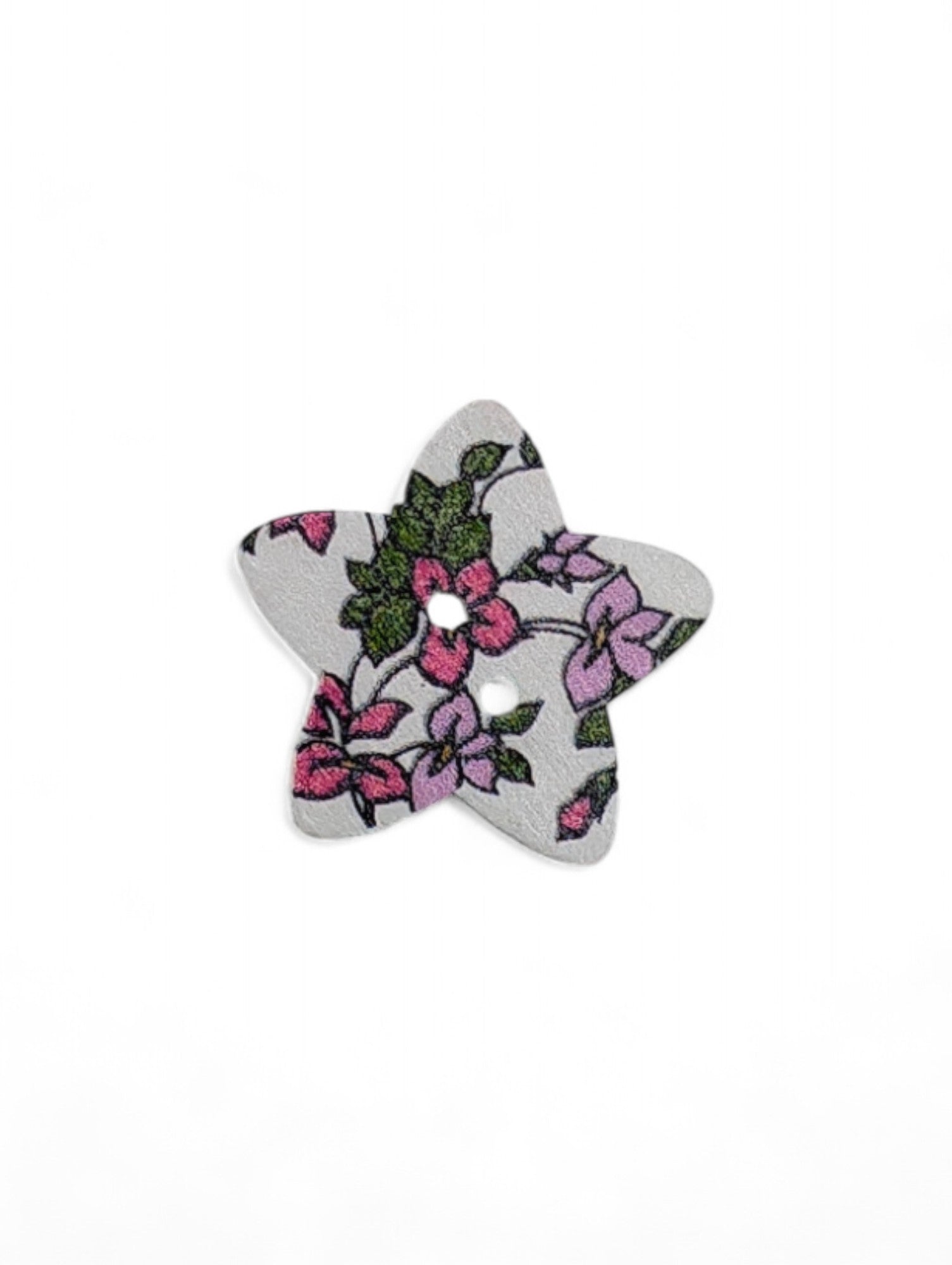 Craft button for sewing - label view