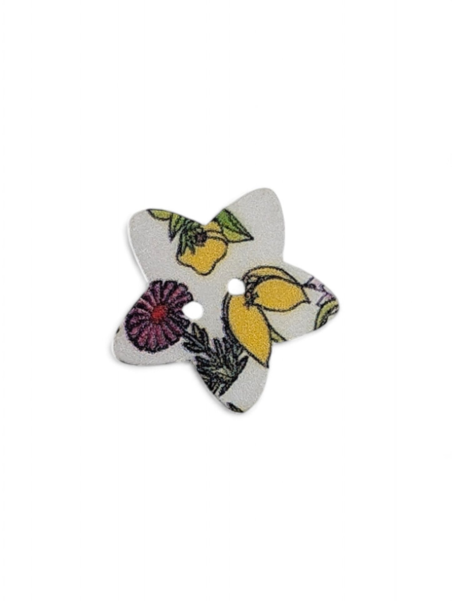 Craft button for sewing - scale reference