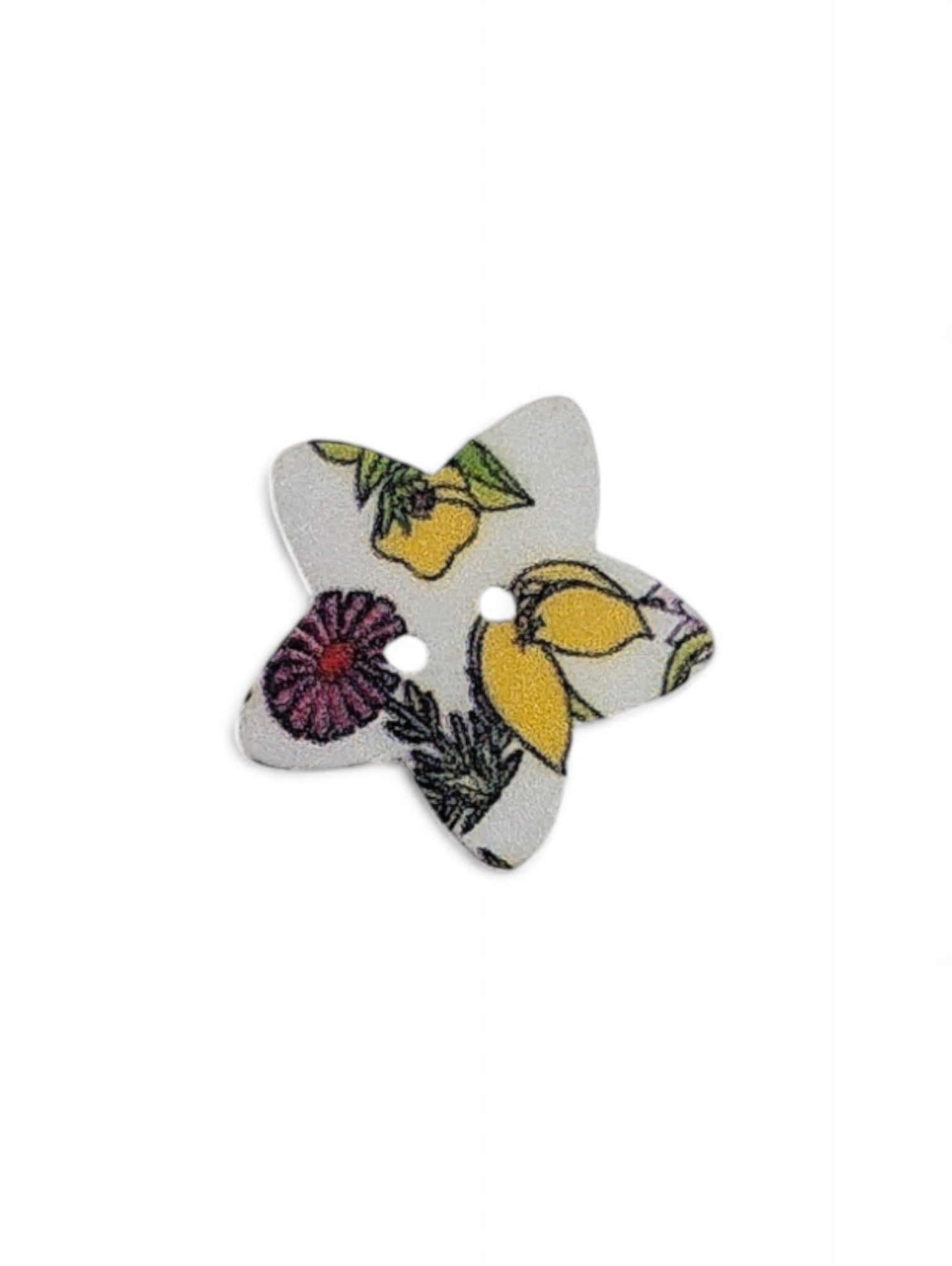 Craft button for sewing - scale reference