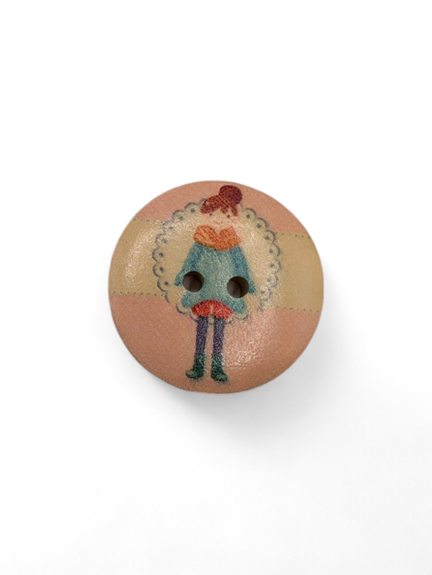 Craft button for sewing