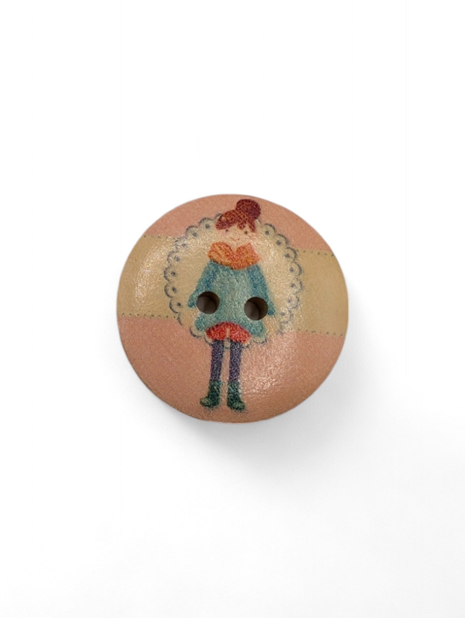 Craft button for sewing