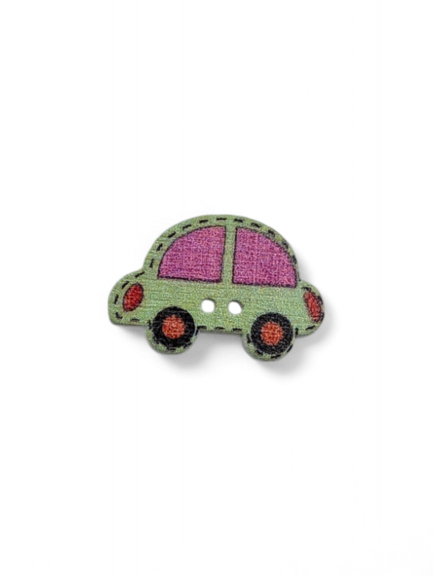 Craft button for sewing - label view
