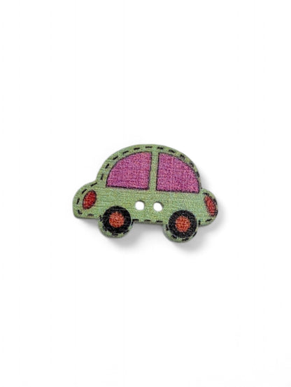 Craft button for sewing - label view
