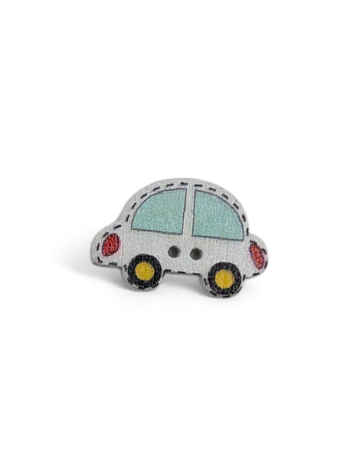 Craft button for sewing - close up detail