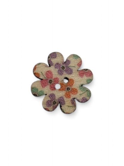 Craft button for sewing - texture detail