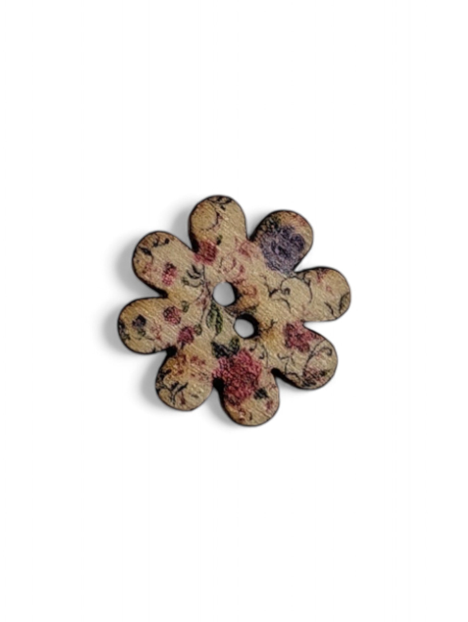 Craft button for sewing - label view