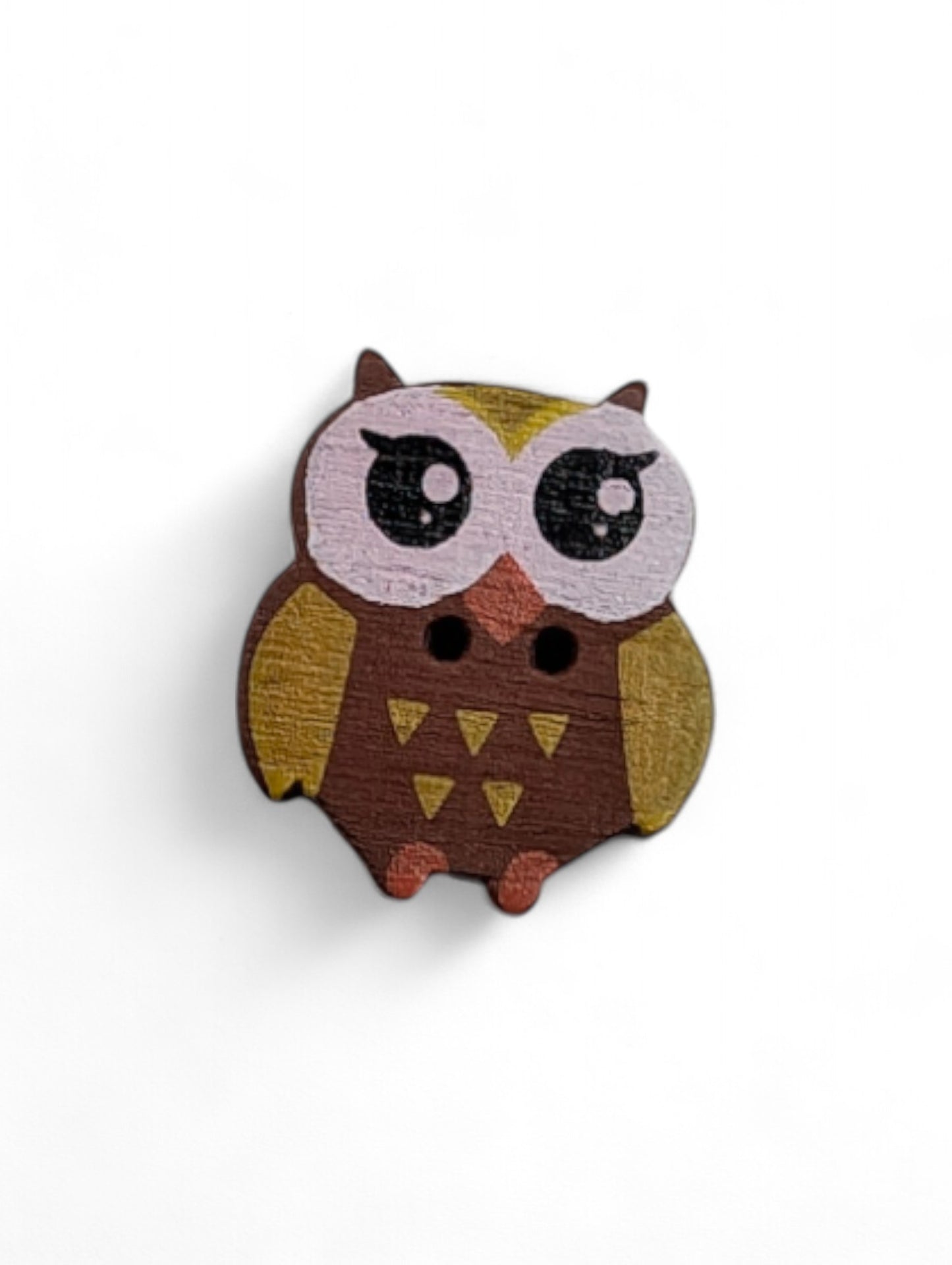 Craft button for sewing - close up detail