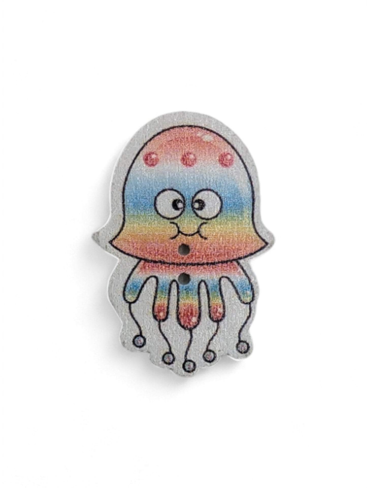 Craft button for sewing - scale reference