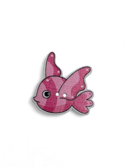 Craft button for sewing - close up detail