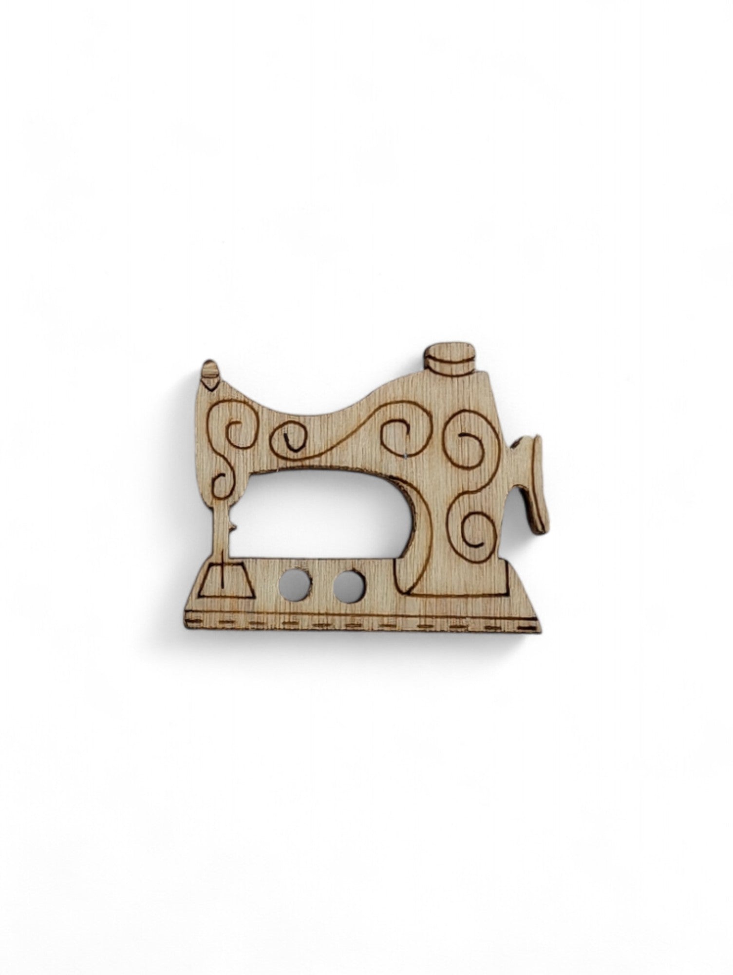 Craft button for sewing - texture detail