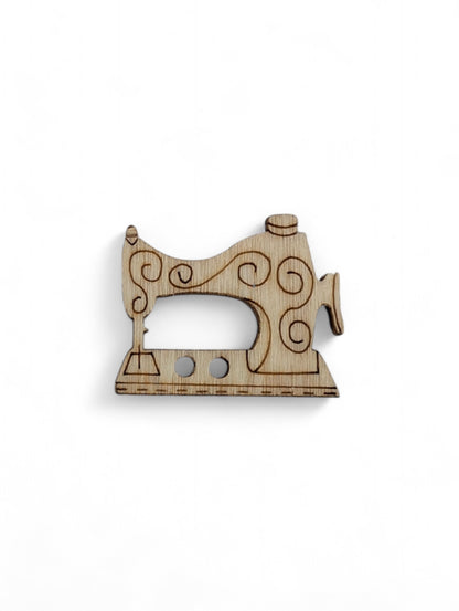 Craft button for sewing - texture detail