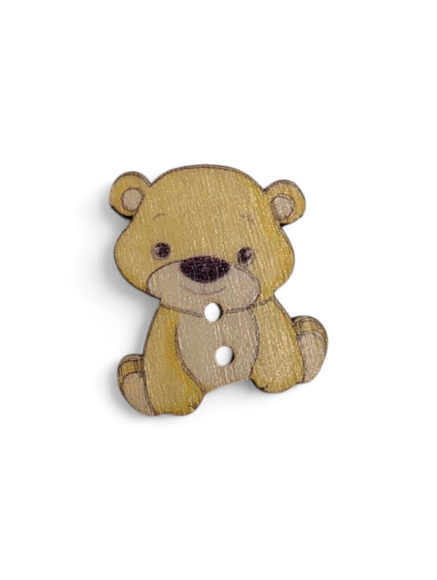 Craft button for sewing - close up detail