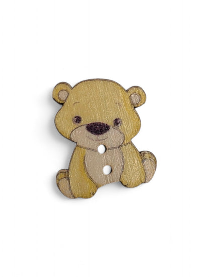 Craft button for sewing - close up detail