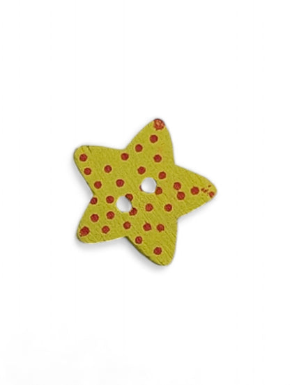 Craft button for sewing - close up detail