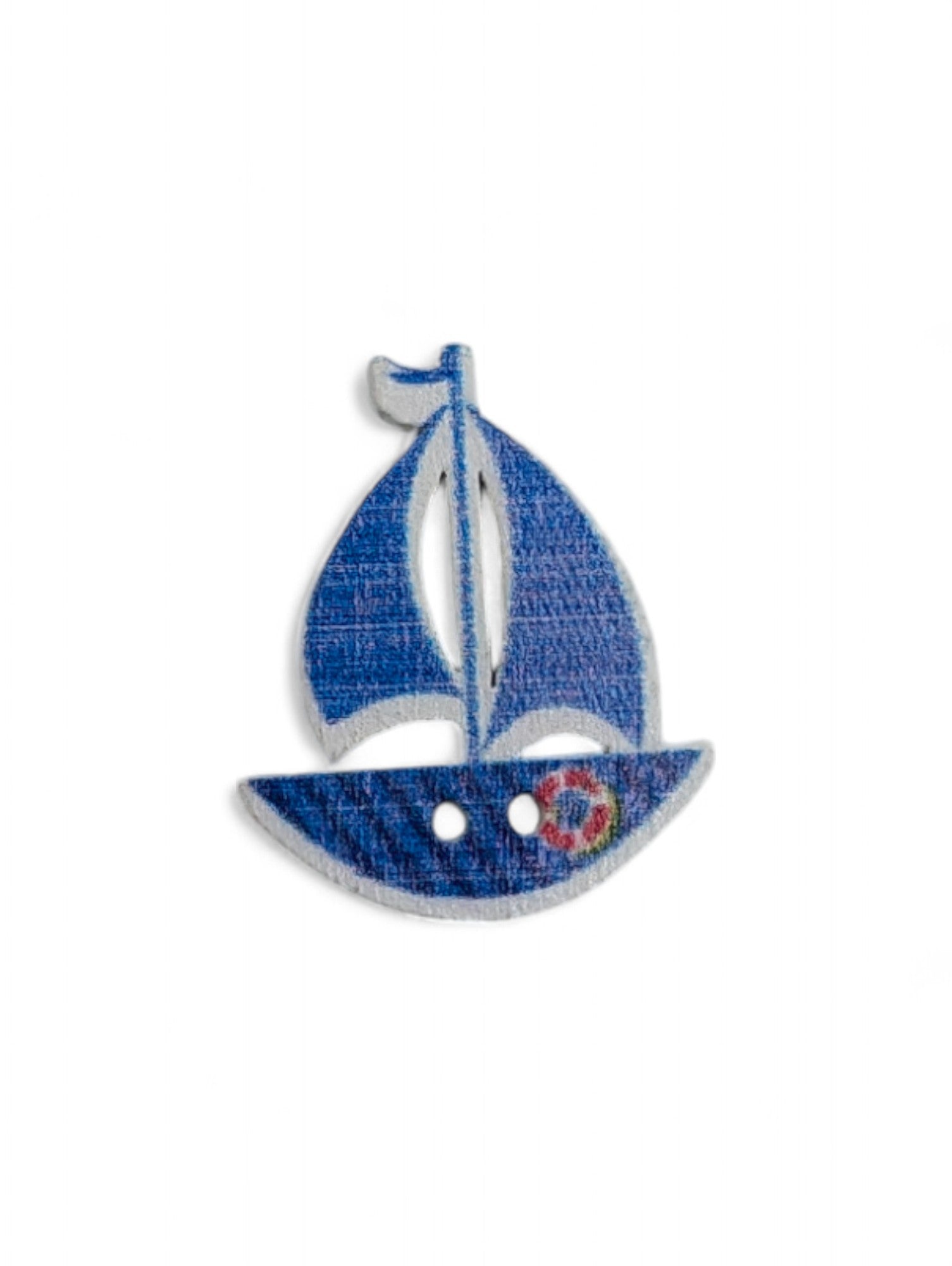 Craft button for sewing - close up detail