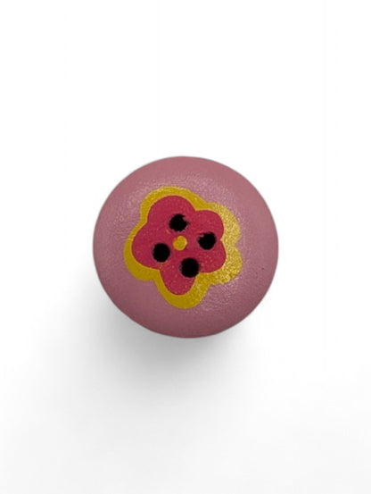 Craft button for sewing - label view