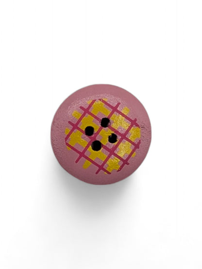 Craft button for sewing - scale reference