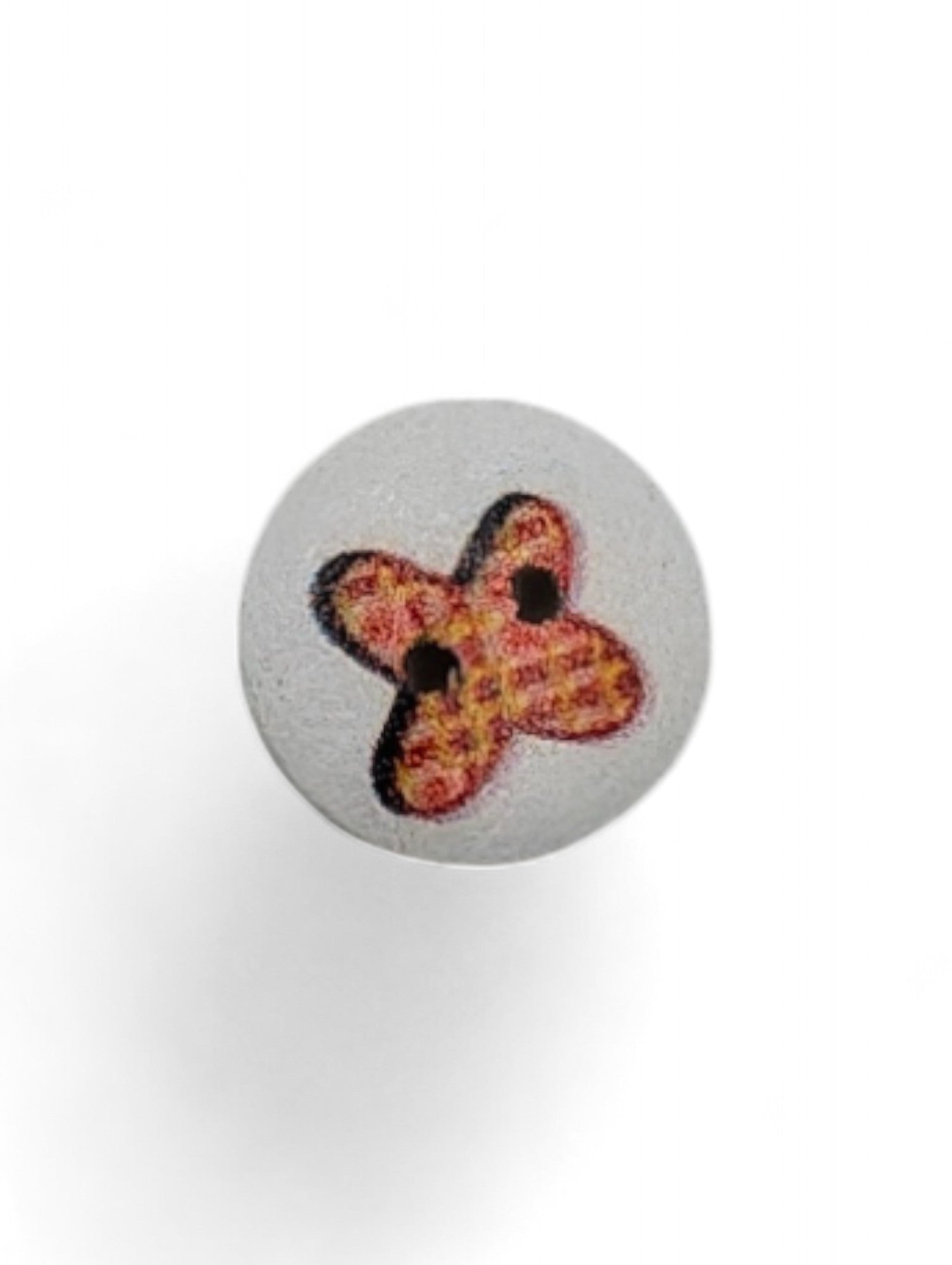 Craft button for sewing - label view